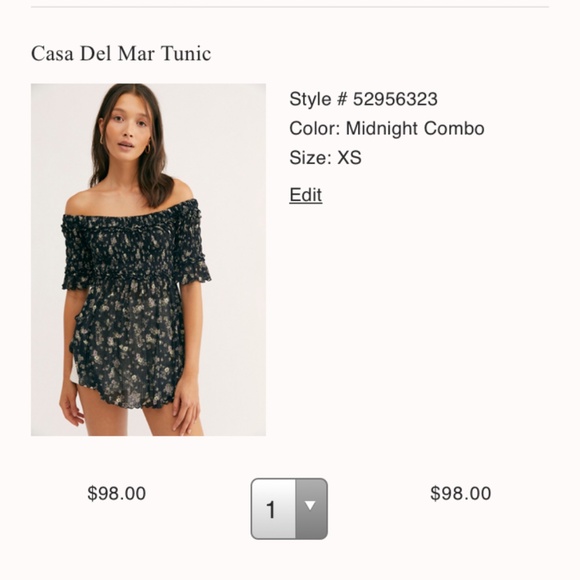 Free People top - Picture 1 of 3